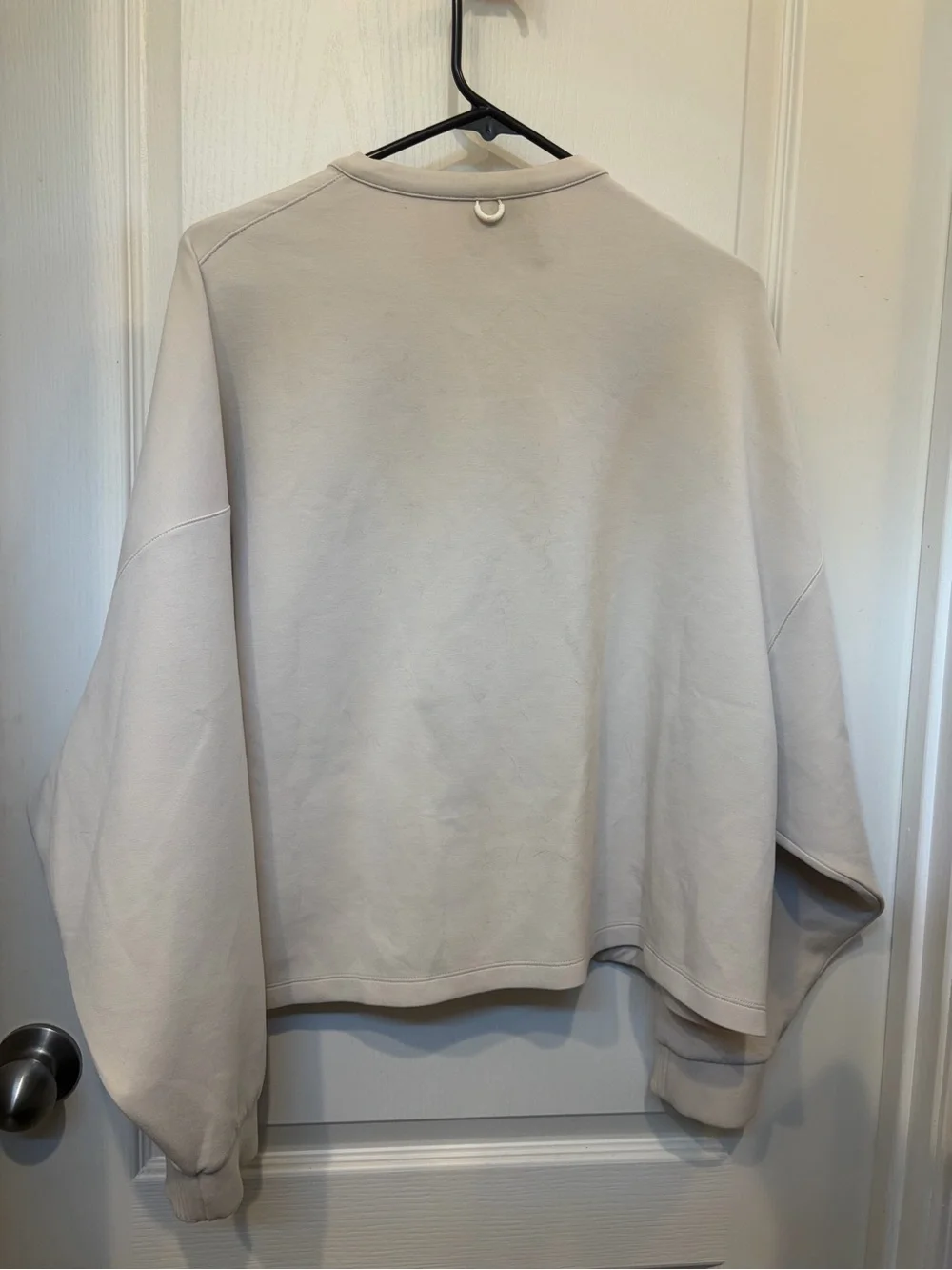 Nike Dri-FIT Light Beige Zip up Sweater - Picture 2 of 4